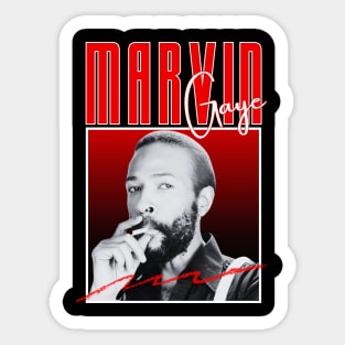 Marvin gaye///original retro Sticker